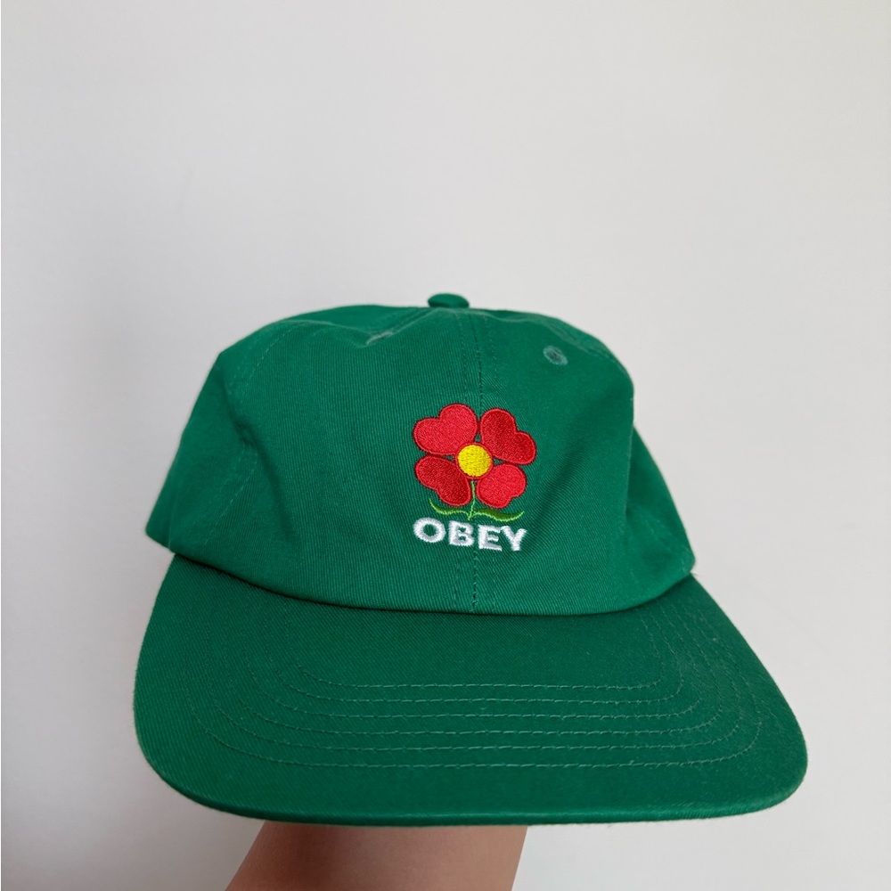Obey Amelia Stapback Hat with Embroidered Logo